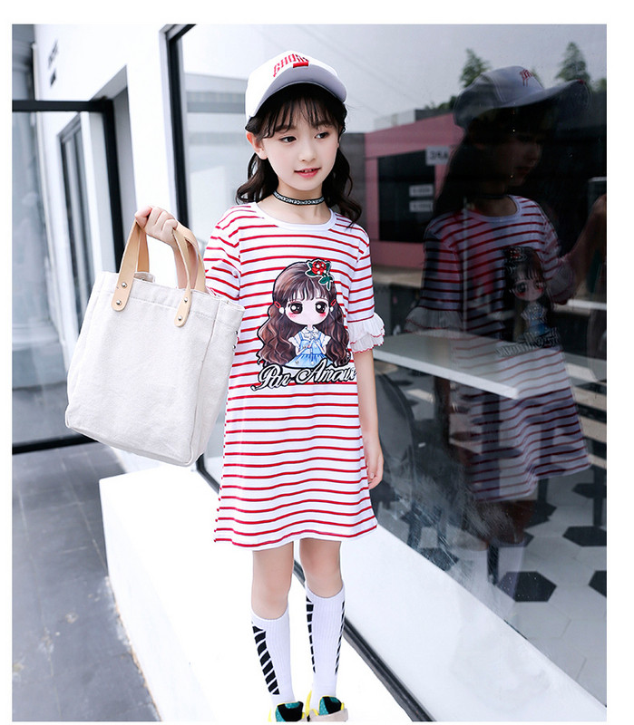 Gyermek modern tunika két színben, rátéttel