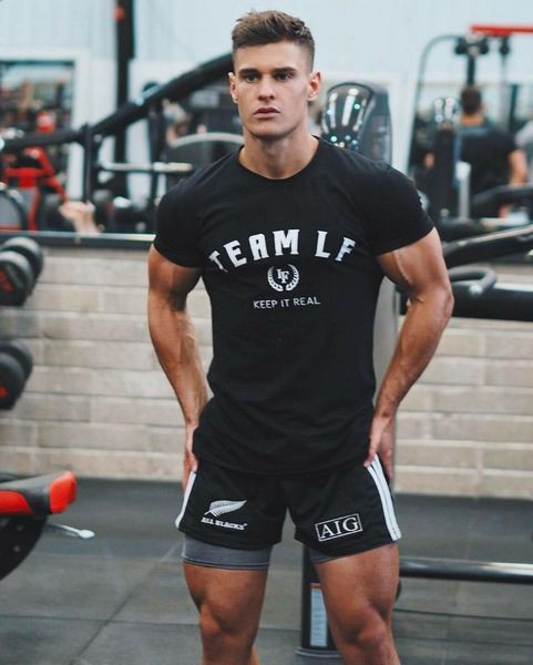 Modern póló két színben felirattal