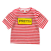 Csíkos gyerek póló két színben lányoknak