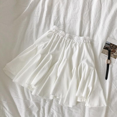 Κομψή γυναικεία φούστα με ψηλή μέση σε τρία χρώματα