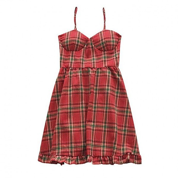 Modern női ruha vékony pántokkal, három színben