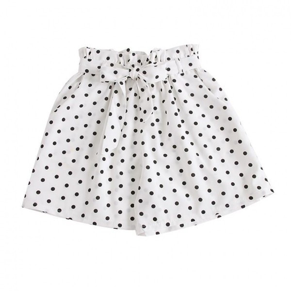 Divatos női rövidnadrág több színben pöttyökben