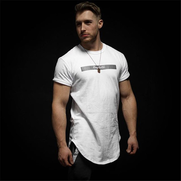 Modern férfi póló három színben - aszimmetrikus modell