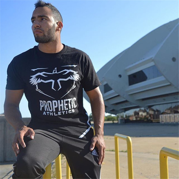 Modern férfi póló fekete és zöld színben