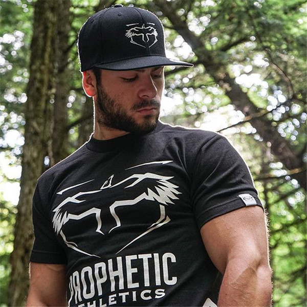 Modern férfi póló fekete és zöld színben