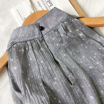 Modern női ruha négy színben és szalaggal