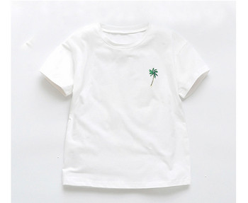 Άνετο παιδικό μπλουζάκι για κορίτσια σε δύο χρώματα