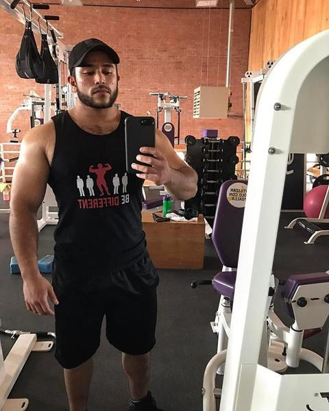 Férfi sportcipő két színben, rátéttel