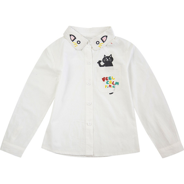 Gyereking lányoknak fehérben, rátéttel