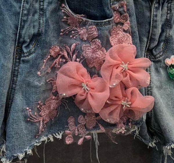 Modern rövid farmer 3D elemekkel