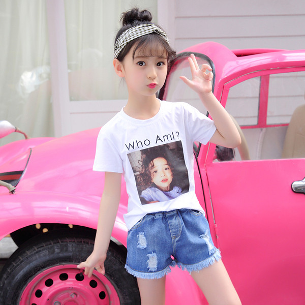 Gyerek rövidnadrág szakadt motívumokkal - lányoknak