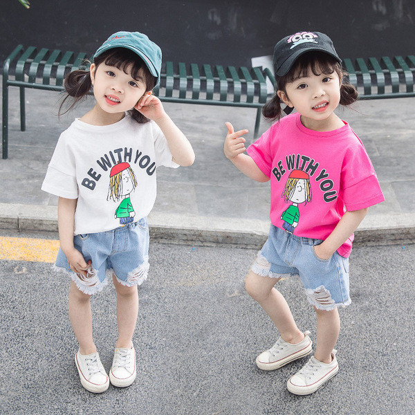 Napi gyerekkészlet fehér és rózsaszín színben