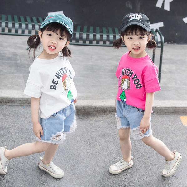 Napi gyerekkészlet fehér és rózsaszín színben