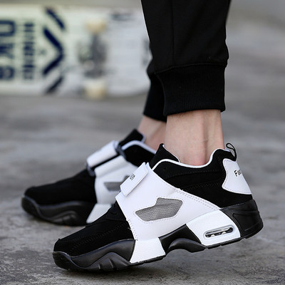 Μοντέρνα ανδρικά αθλητικά  παπούτσια  με παχιά σόλα σε τρία χρώματα