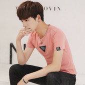 Modern férfi póló rövid ujjal több színben