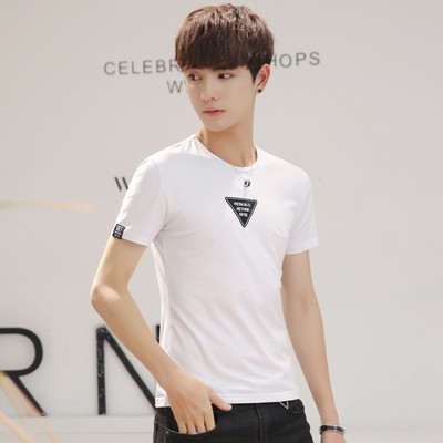 Modern férfi póló rövid ujjal több színben