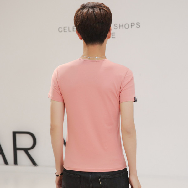 Modern férfi póló rövid ujjal több színben