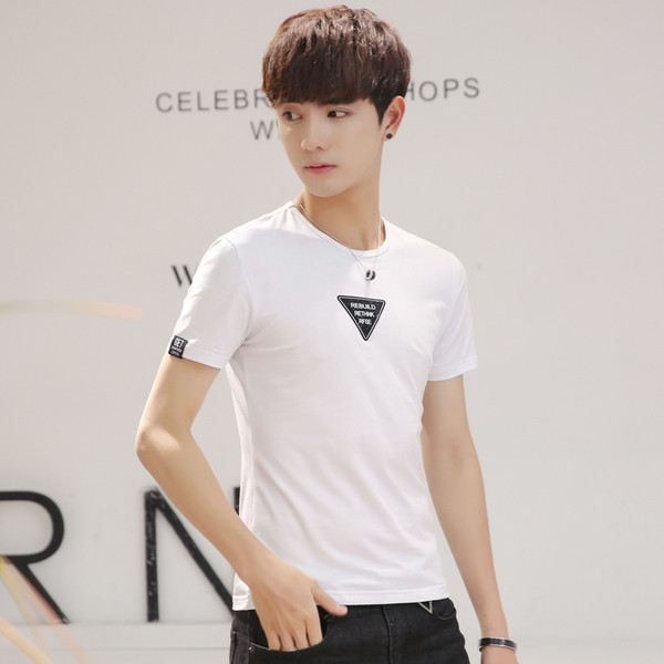 Modern férfi póló rövid ujjal több színben