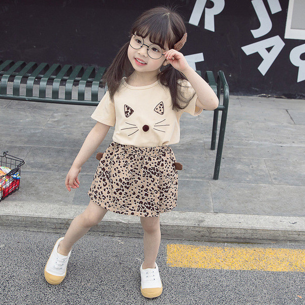 Korszerű kétrészes gyerekkészlet lányoknak