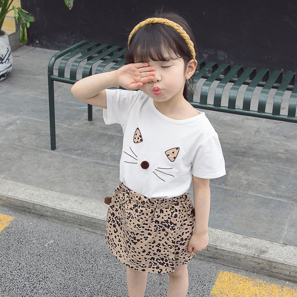 Korszerű kétrészes gyerekkészlet lányoknak