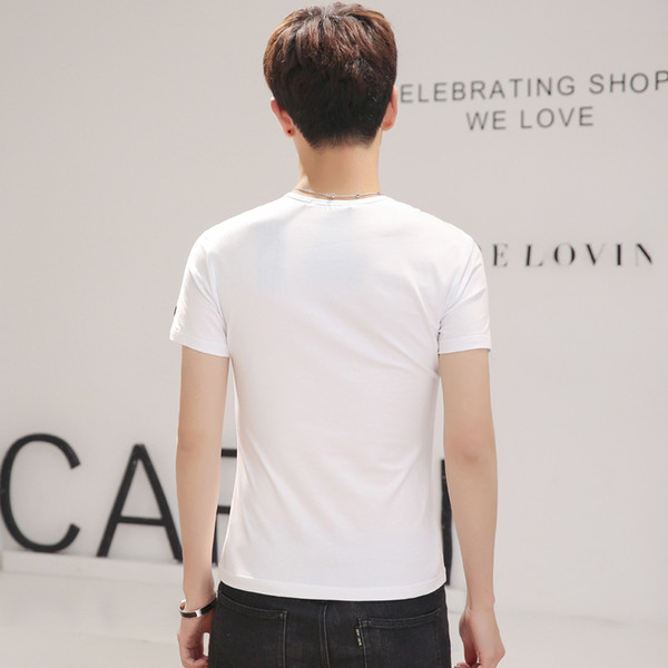 Modern férfi póló három színben