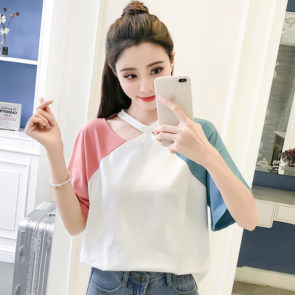 Modern női blúz széles ujjal, két színben