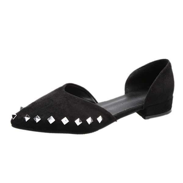 Öko velúrból készült modern női cipő, két színben, fűzőlyukkal