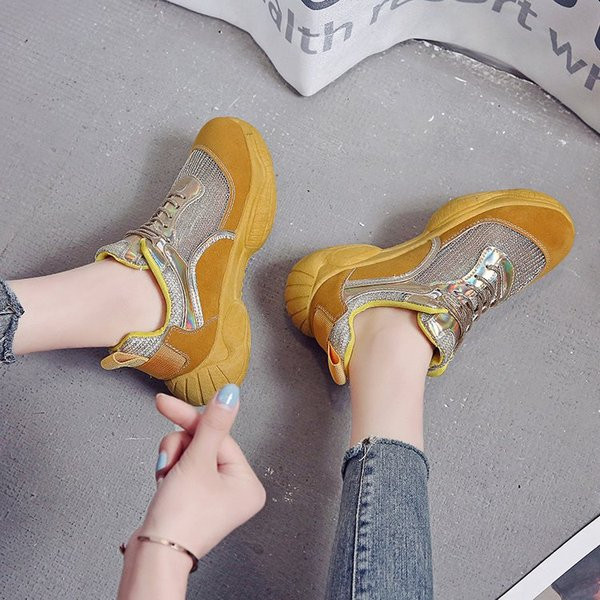 Tenisi casual dama din piele ecologica in doua culori