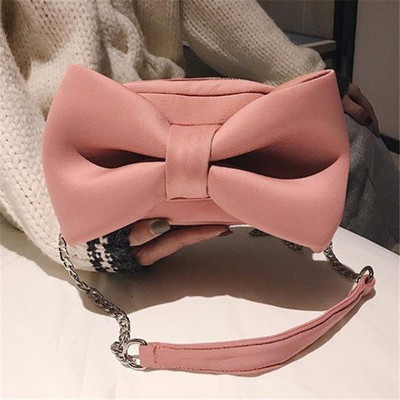 Modern női táska 3D szalag elemmel, négy színben