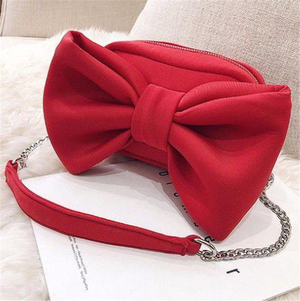 Modern női táska 3D szalag elemmel, négy színben