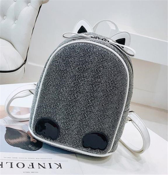 ÚJ modell női hátizsák 3D elemmel, három színben