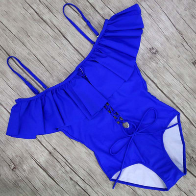 Modern női fürdőruha több színben, nyakkendővel