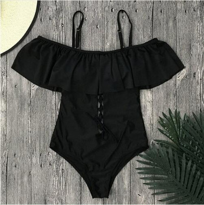 Modern női fürdőruha több színben, nyakkendővel