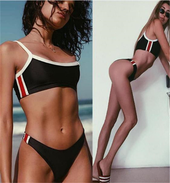 Női kétrészes fürdőruha több színben