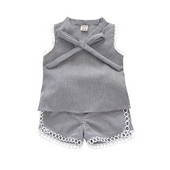 Modern gyerek szett két színben lányoknak