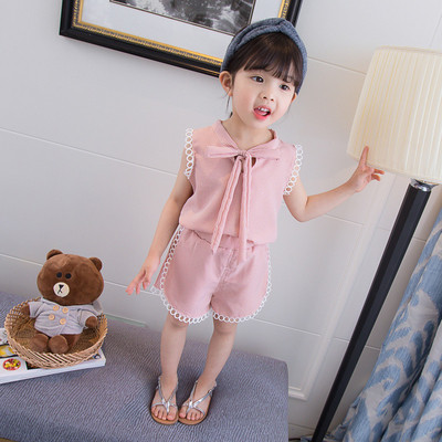 Modern gyerek szett két színben lányoknak