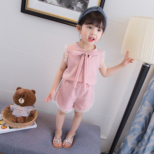 Modern gyerek szett két színben lányoknak