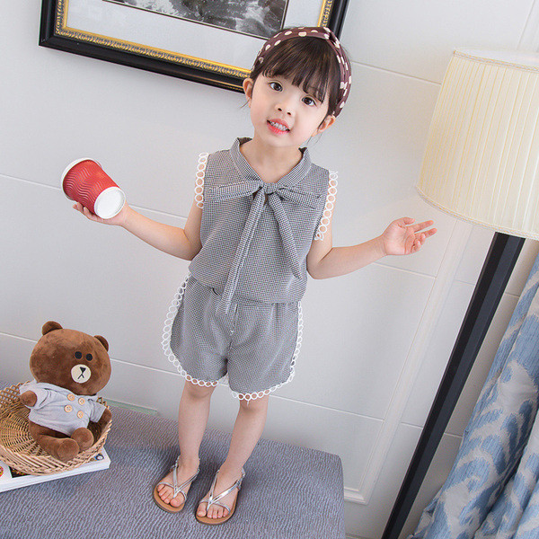 Modern gyerek szett két színben lányoknak