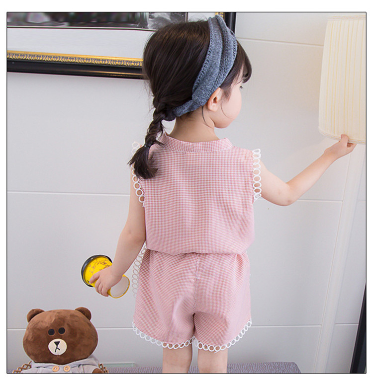 Modern gyerek szett két színben lányoknak