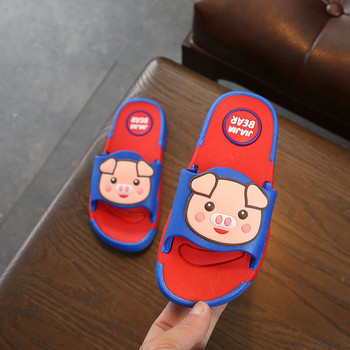 Модерни детски чехли в четири цвята с анимация