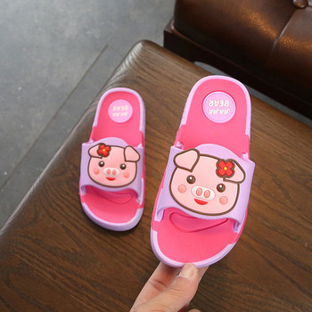 Модерни детски чехли в четири цвята с анимация