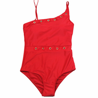 Stílusos fürdőruha fém elemekkel több színben