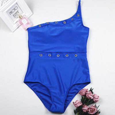 Stílusos fürdőruha fém elemekkel több színben