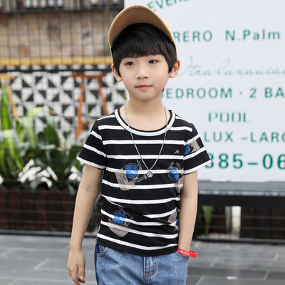 Tricou pentru copii modern in doua culori pentru baieti