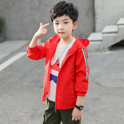 Gyermek tavaszi kabát két színben fiúknak