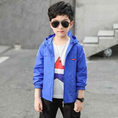 Gyermek tavaszi kabát két színben fiúknak