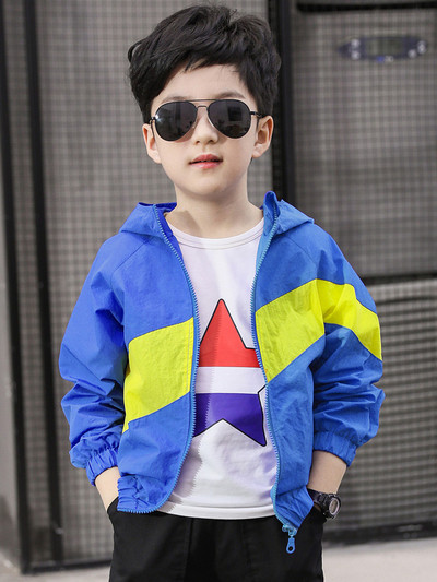 Gyermek tavaszi kabát két színben fiúknak