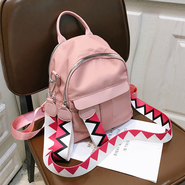 Modern női hátizsák öko bőrből, két színben