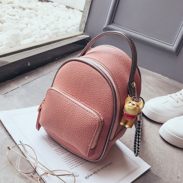 Modern női hátizsák eko bőrből, két méret tartozékkal