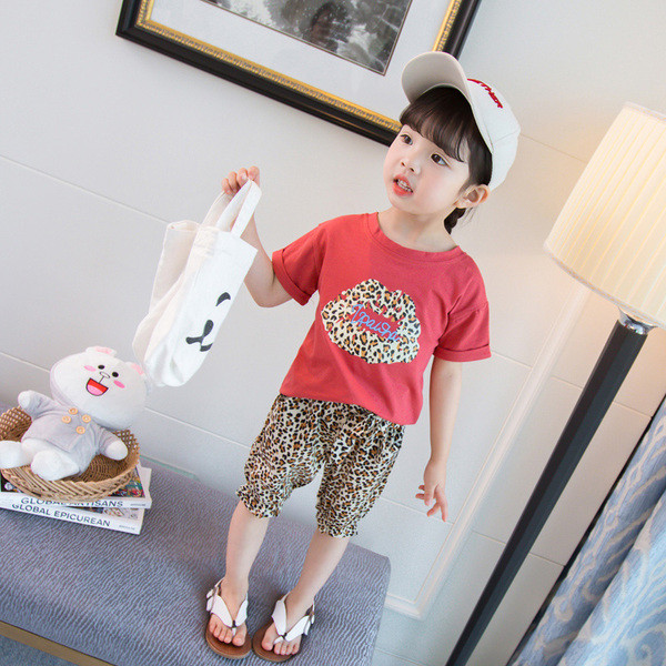 Gyerekkészlet lányoknak két részből - két színben